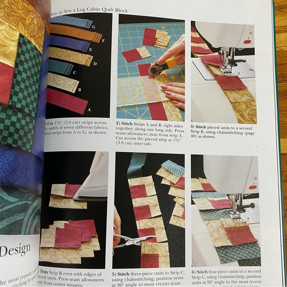 SINGER The Quilting Bible 30 Complete Quilt Projects Instruction soft cover book - Picture 11 of 16